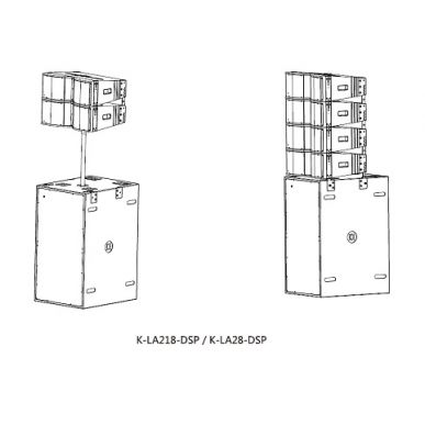 Элемент линейного массива Audiocenter K-LA28-DSP